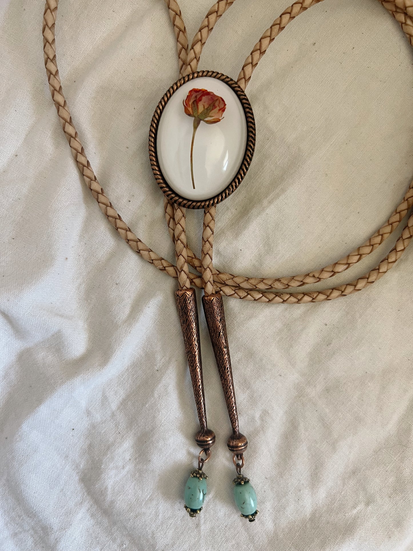 The Rose | Orange & White